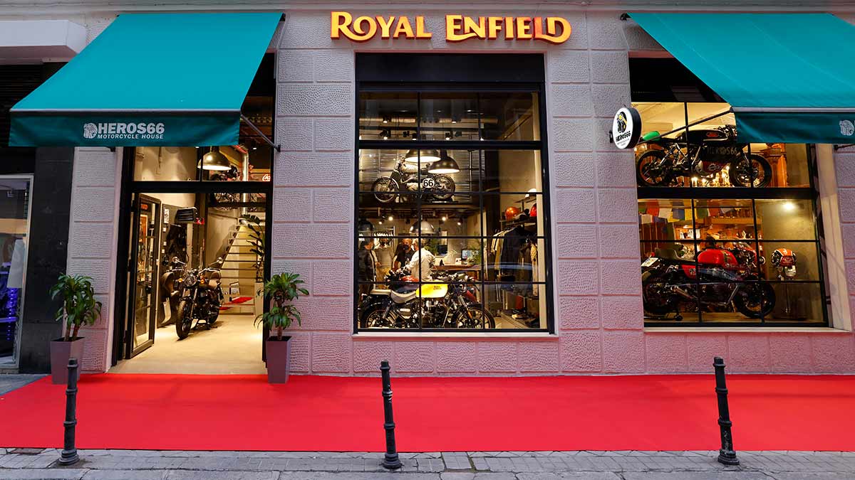 Royal Enfield inaugura una nueva tienda en Madrid (image)