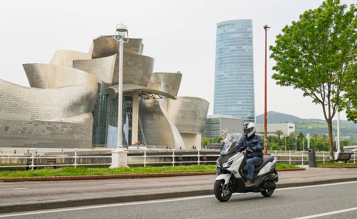 Fotos Prueba SYM Joymax Z+ 125