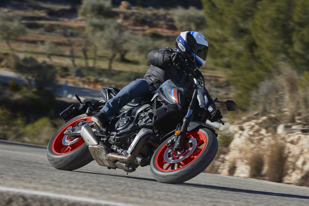 Fotos Prueba Yamaha MT-07 2021