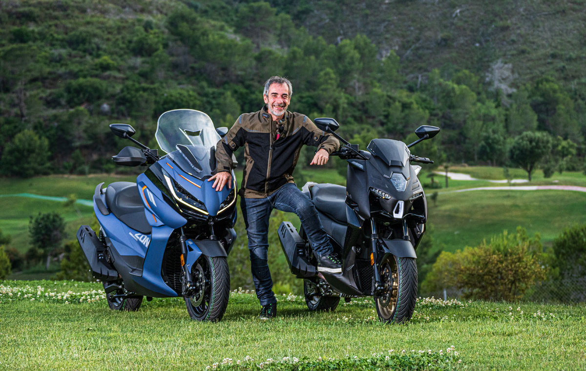 Fotos Prueba gama scooters Zontes 368 K/E/M/D