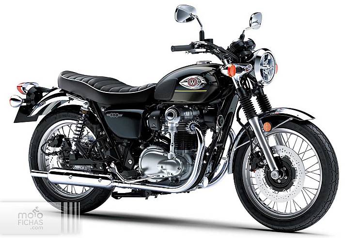 Fotos Kawasaki W800 2025