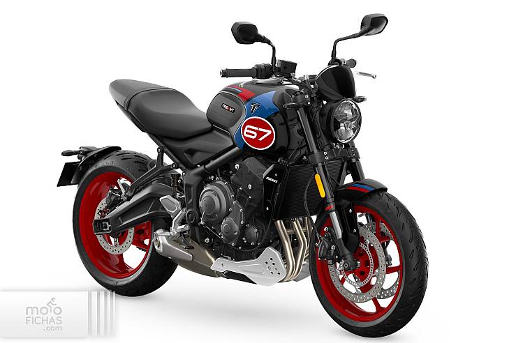 Fotos Triumph Trident 660 Triple Tribute 2025