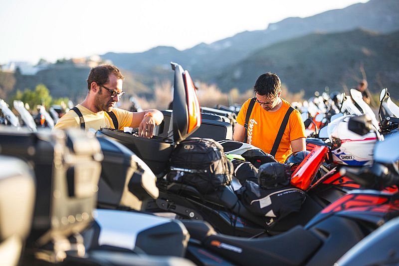 Reunión KTM Adventure Almería 2018