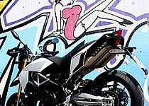 Prueba Aprilia Dorsoduro 1200 ABS: bella y bestia