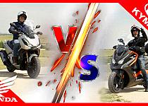 Fotos Comparativa Honda ADV350 Vs. Kymco DTX 350