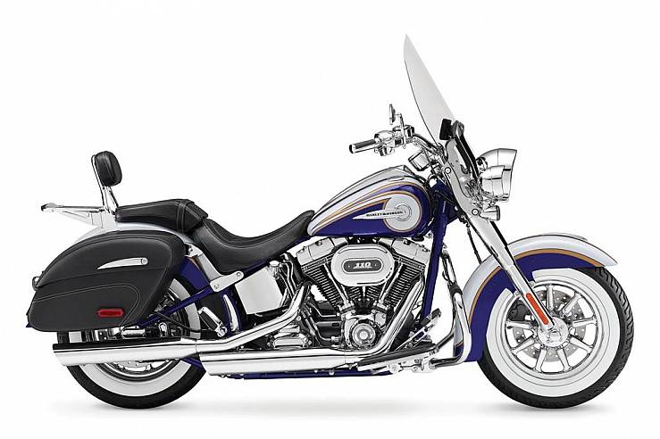 Fotos Harley-Davidson CVO Softail Deluxe FLSTNSE ´14