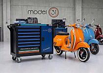 Fotos Model 31 lleva a Madrid X Moto su proyecto para electrificar Vespas clásicas