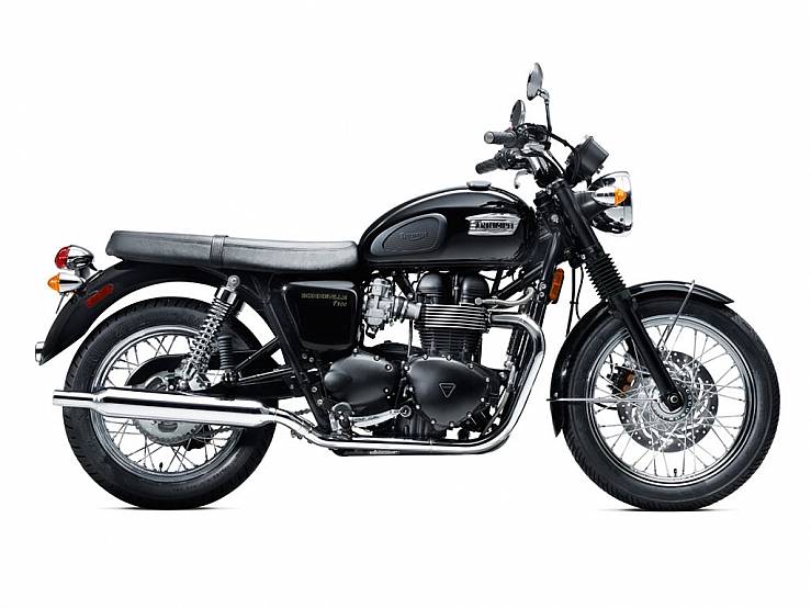 Fotos Triumph Bonneville T100 Black 2011-2013