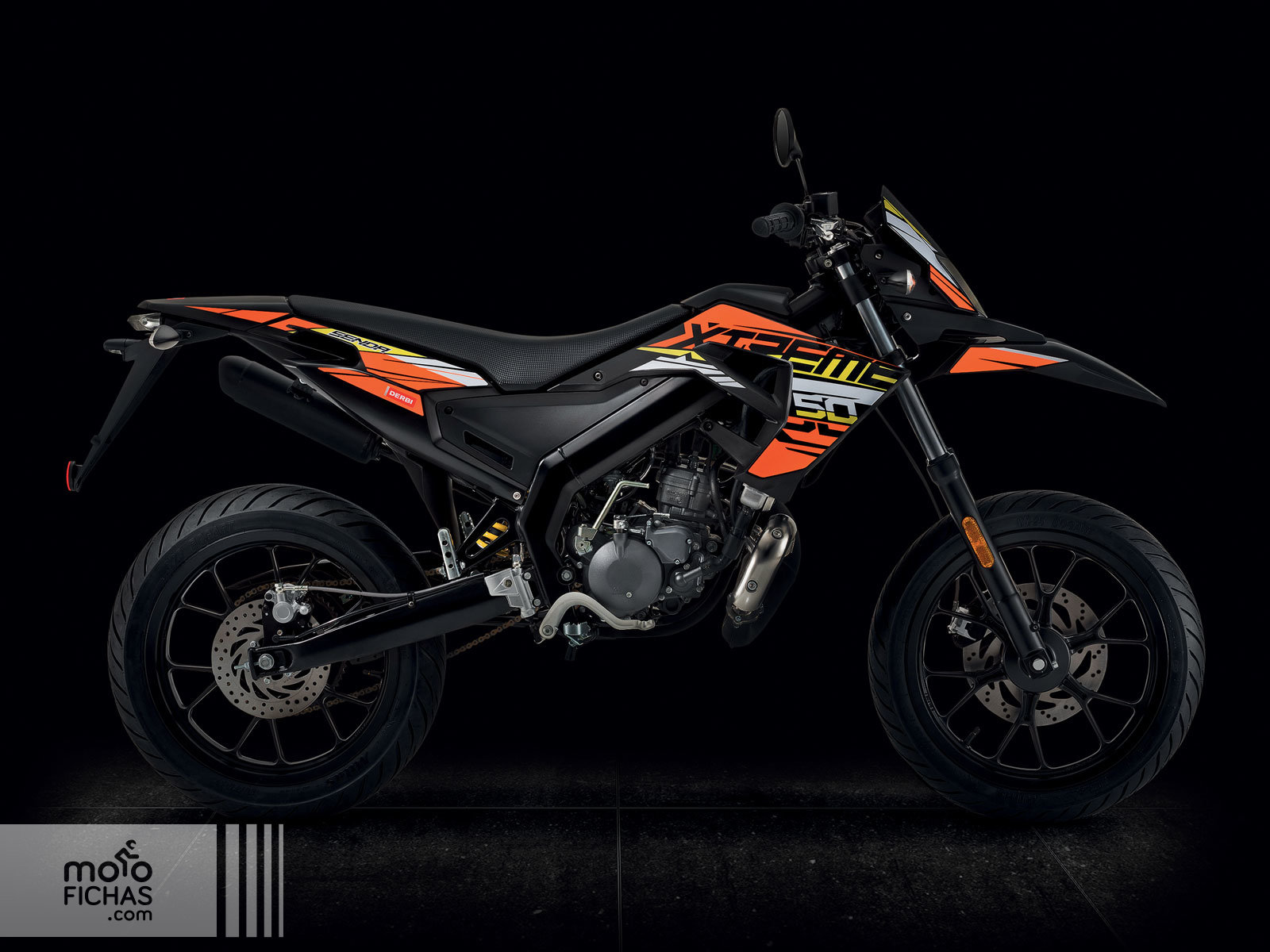▷ Derbi Senda X-Treme 50 SM 2018-2021 precio ficha opiniones y ofertas