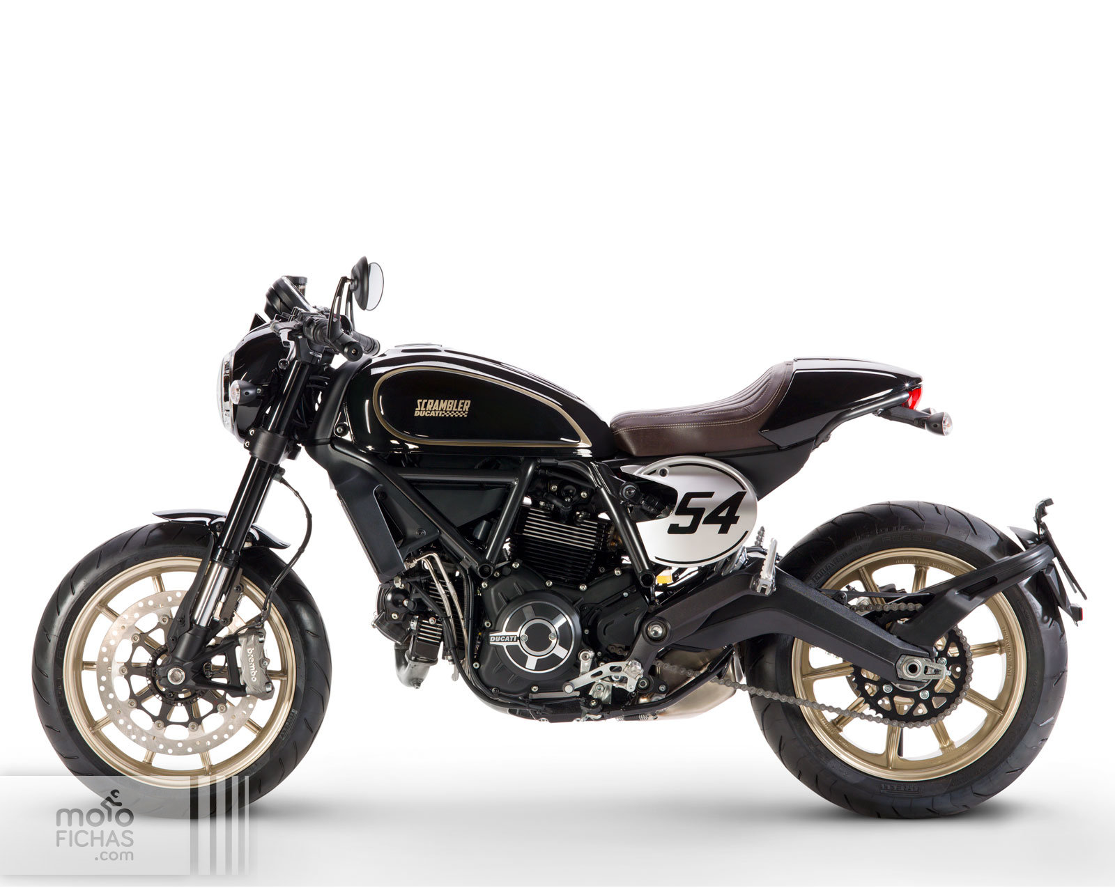 ducati scrambler cafe racer exhaust
