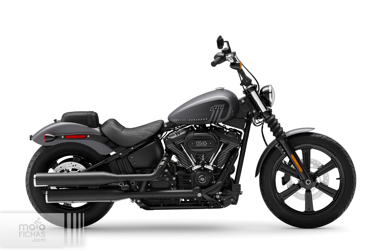 Fondo verde taza Cuatro ▷ Harley-Davidson Street Bob 2021-2022 - Precio, ficha técnica, opiniones y  ofertas