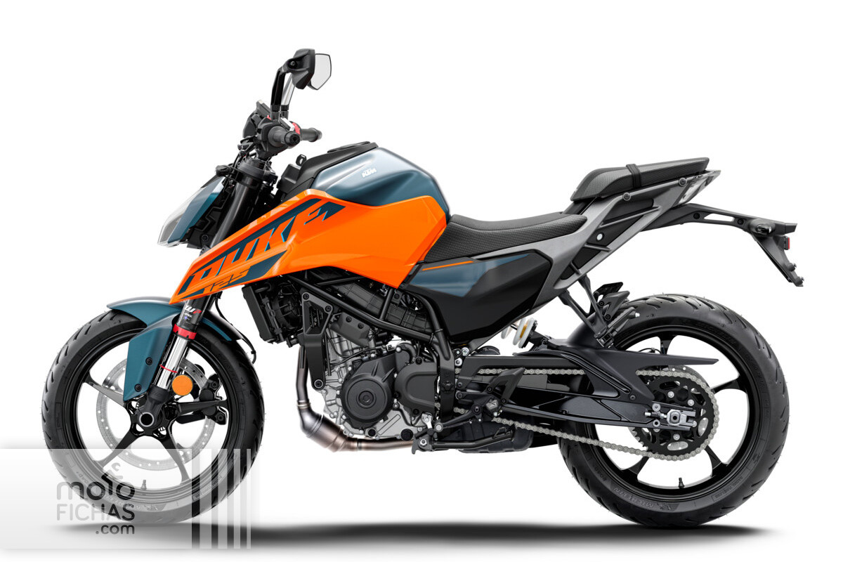 KTM Duke 125 2017: Ficha técnica y precio