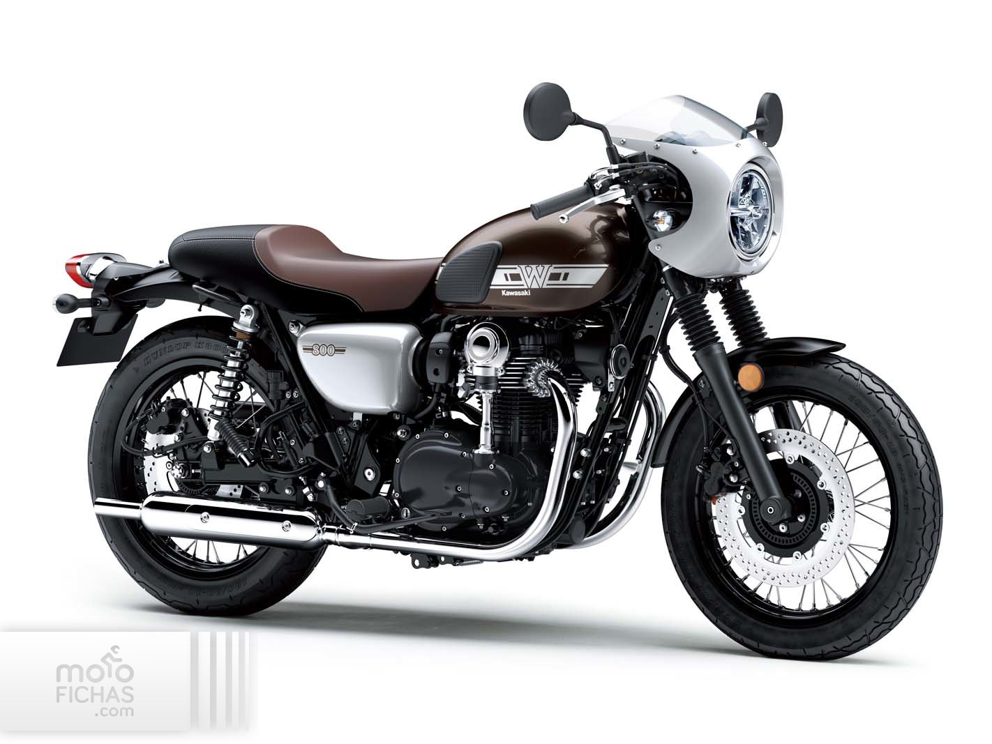 KAWASAKI W800 STREET/CAFE 2019 y 2020 4 01 kawasaki w800 cafe 2019 estatica