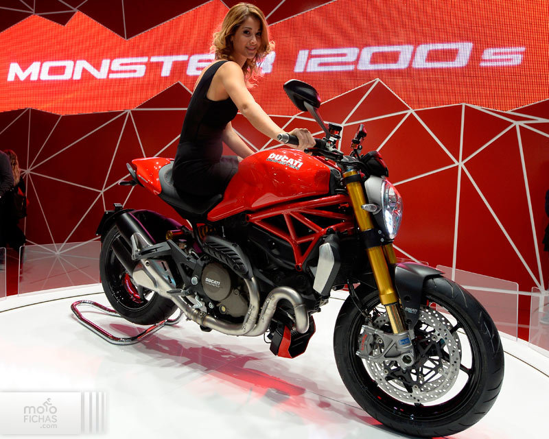 Ducati Monster 1200: la belleza del salón (image)