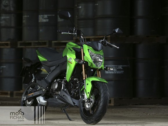 Fotos Nueva Kawasaki Z125: la anti-Honda MSX