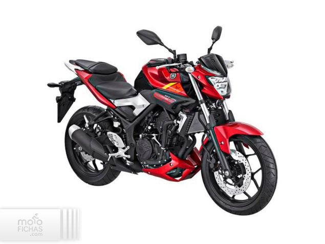 Yamaha-MT-25-roja