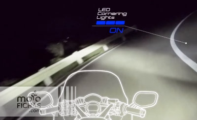 Fotos Así funcionan las luces de curva de la Yamaha FJR 1300 2016