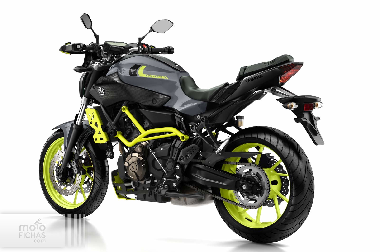 Yamaha MT-07 Moto Cage Night Fluo, nuevo color 2016