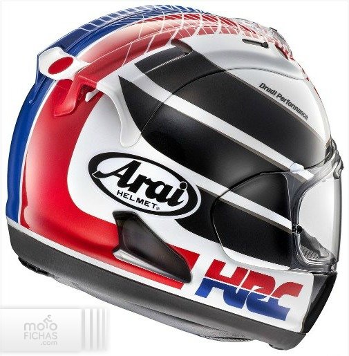 casco arai rx 7v ltd texto