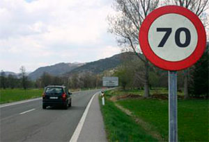 La velocidad en carretera podría bajar a 70 km/h en algunos tramos (image)