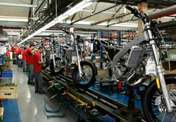La producción de motos en España cae un 36% (image)