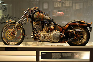 La Harley que “sobrevivió” al tsunami de Japón ya es pieza de museo (image)