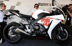 Fotos Honda CBR1000RR tributo a Marco Simoncelli