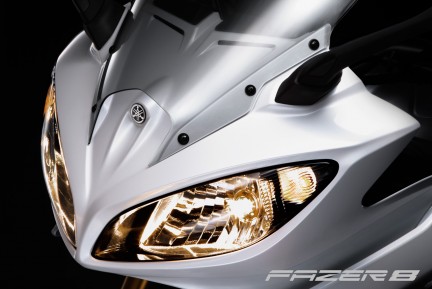 Fotos Yamaha Fazer 8: El frontal