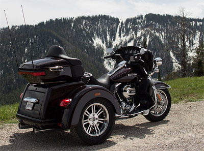 ▷ Harley-Davidson Glide Ultra Classic: duros en triciclo